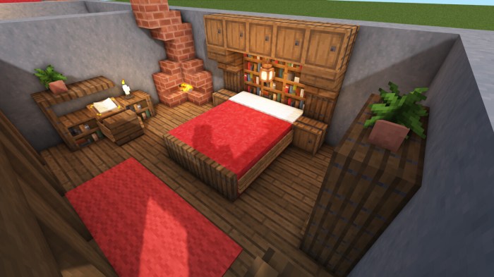 Minecraft bedroom design ideas