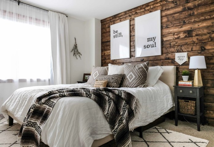 Rustic bedroom decor ideas