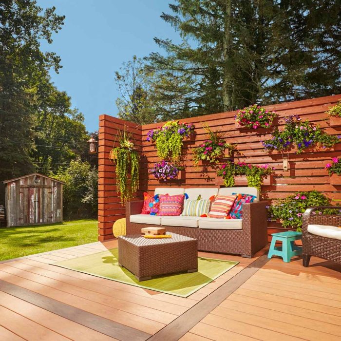 Ideas for deck decor