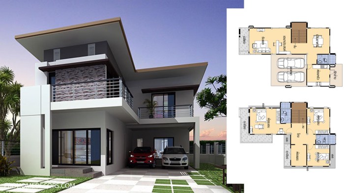 4 bedroom 2 bathroom house design