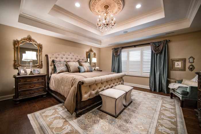 Luxury master bedroom design ideas