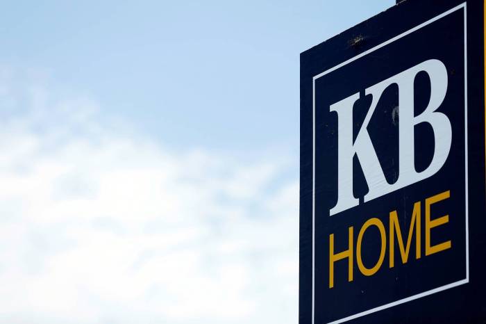 Kb home stock price